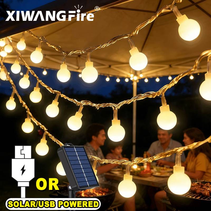Lighting Decor Items - 3-10M Güneş Enerjili/USB/Pil ile Çalışan Işık