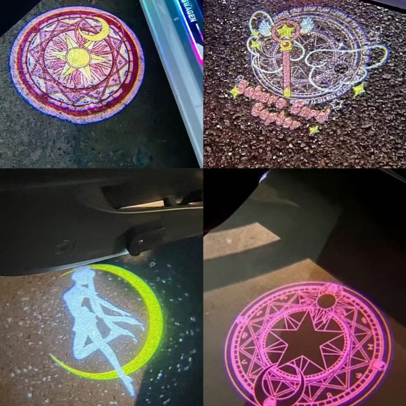 Lighting Decor Items - Sailor Moon Anime Araba Karşılama Işığı