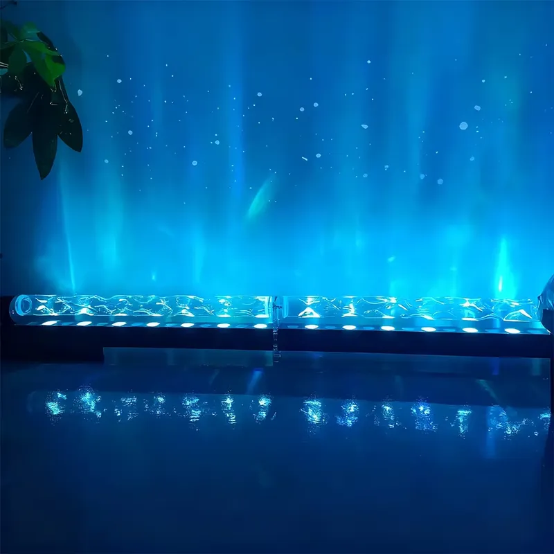 Room Lighting Bedroom Decor - Akıllı 3D Duvar Yıkama Alev Projeksiyon