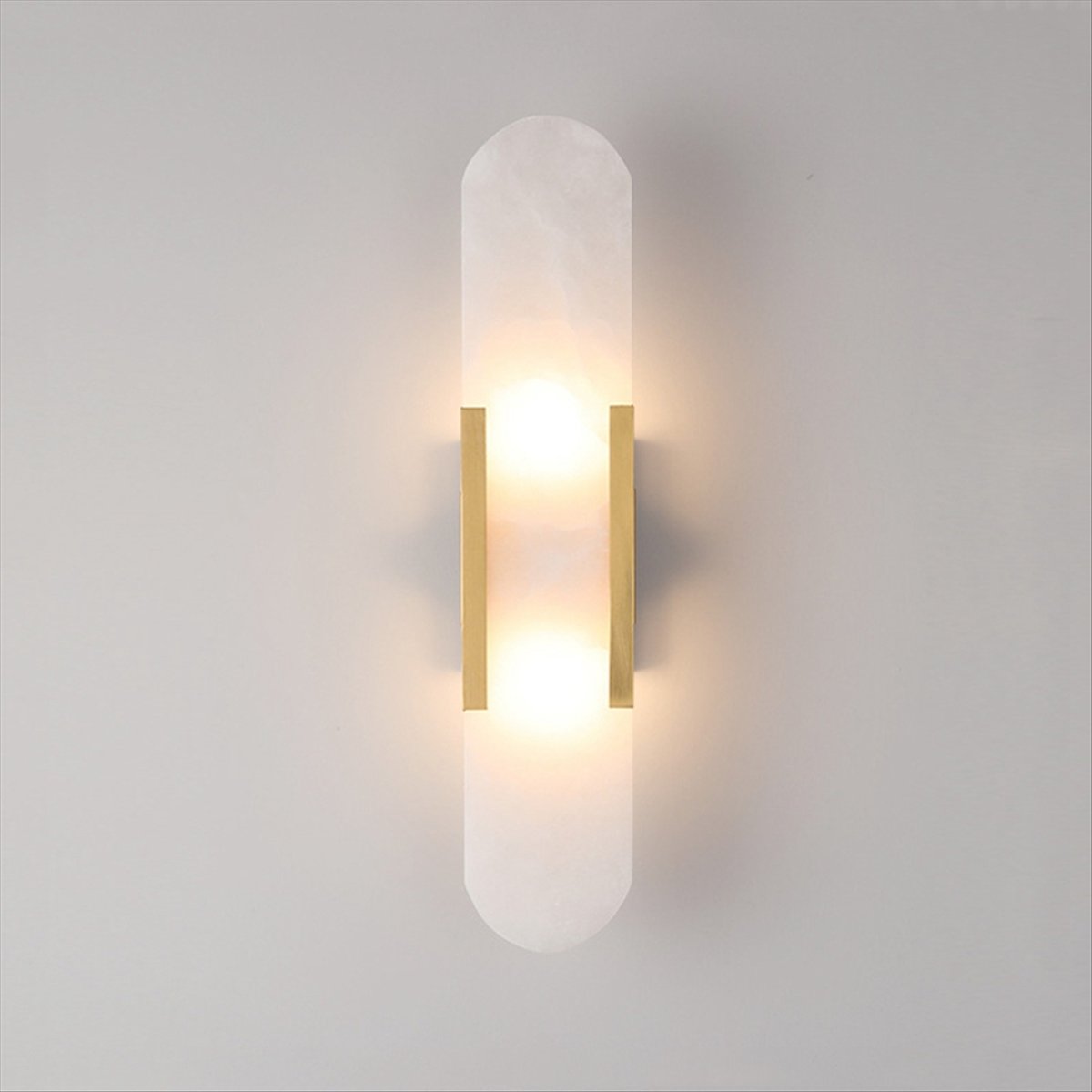 Lighting Decor - 【~ Yeni FDDT】Doğal Mermer Duvar Lambası,