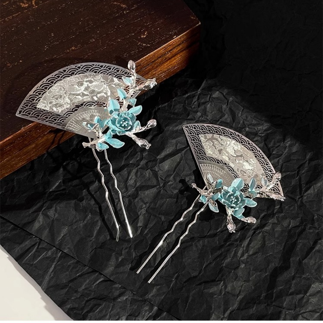 Decor Lighting Fans - Yeni Çin Tarzı Yelpaze Şeklinde Saç