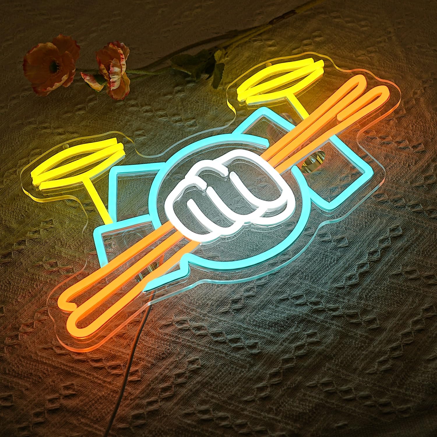 Davul Seti Neon Tabela USB Güç - Lighting Decor Items incelemesi ve fiyatı