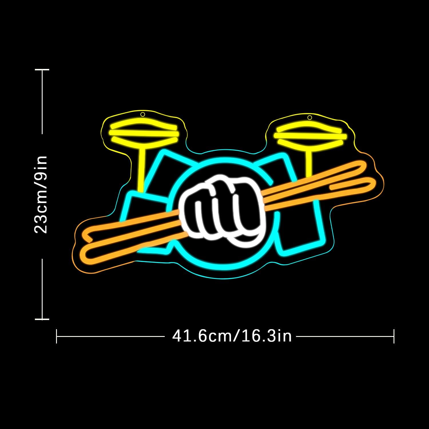 Davul Seti Neon Tabela USB Güç - Lighting Decor Items incelemesi ve fiyatı