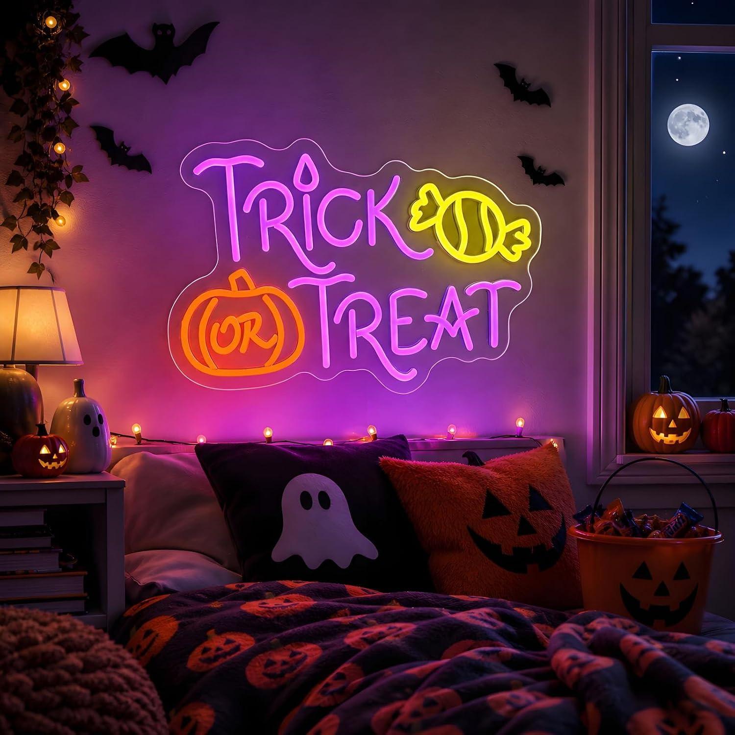 Cadılar Bayramı Temalı Neon Ta - Home Decor Lighting Tricks incelemesi ve fiyatı