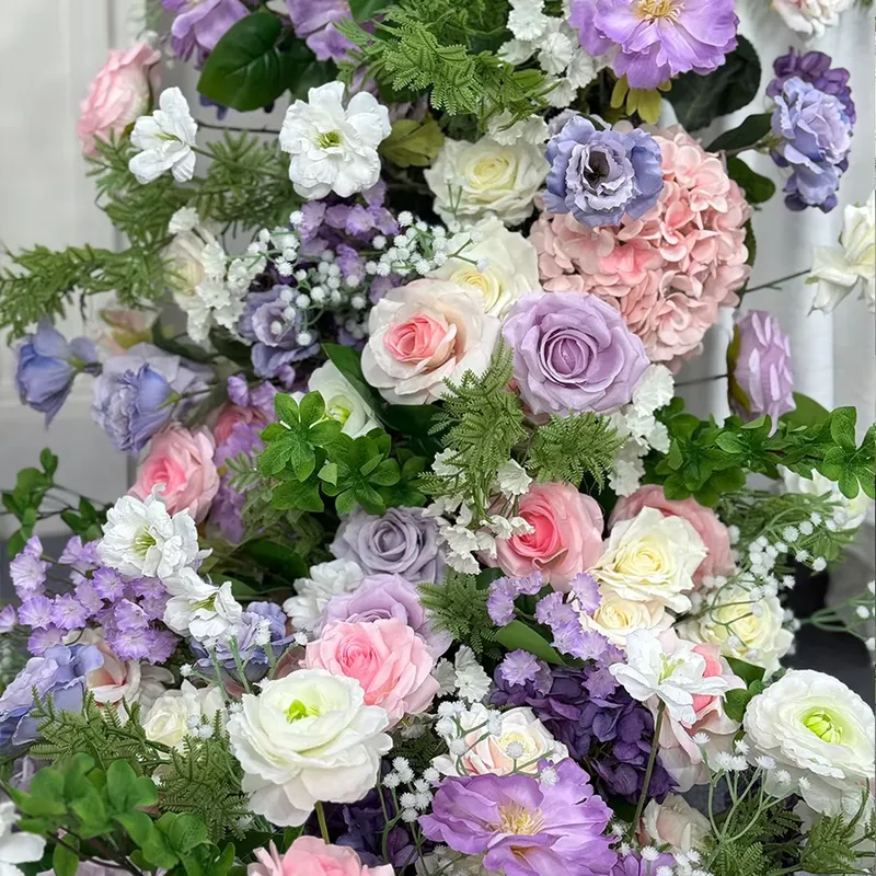 Yapay Işık Rengi Beyaz Mor Gül - Lighting Decoration Wedding incelemesi ve fiyatı