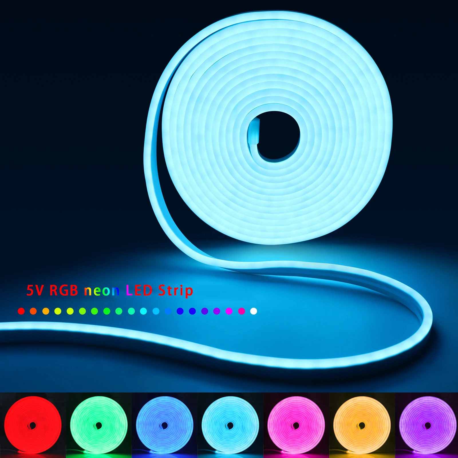 1-5m RGB LED Neon Şerit Işık 5 - Lighting Decor Items incelemesi ve fiyatı